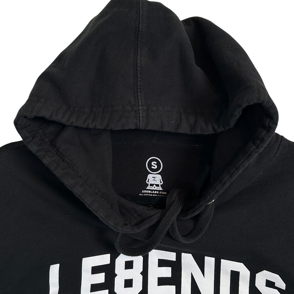 Kobe Bryant Hoodie Pullover S Cotton Black Graphic Legends Never Die 24 - Picture 8 of 12